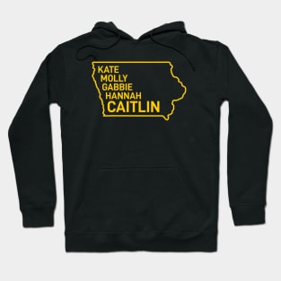 Caitlin Clark Name List Hoodie